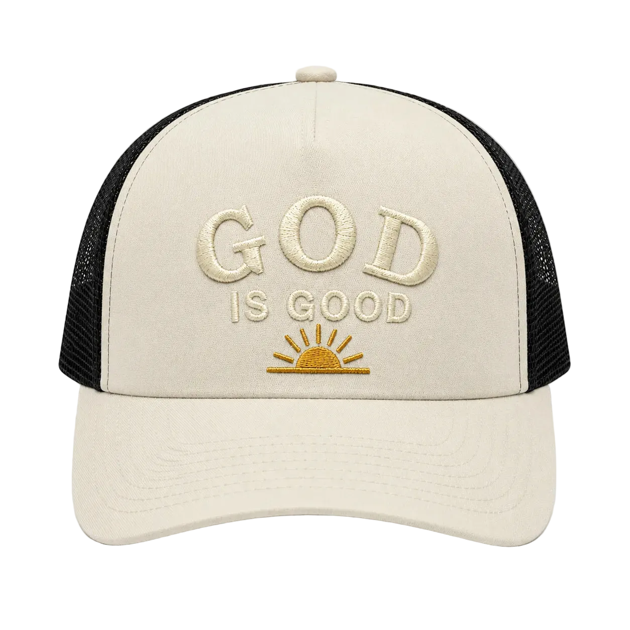 God Is Good Camo Snapback Hat – Christian Embroidered Faith Cap