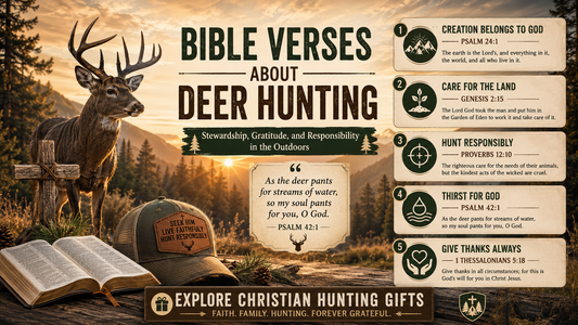 Bible Verses About Deer Hunting, Stewardship, and the Outdoors