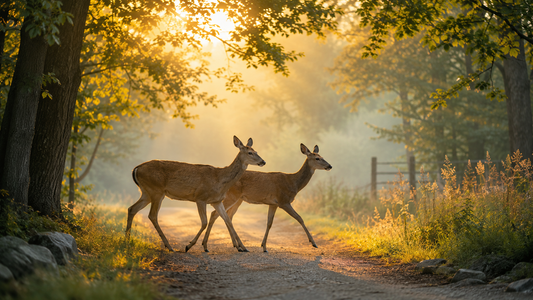 Spiritual Meaning of Two Deer Crossing Your Path: Love, Balance, and Discernment