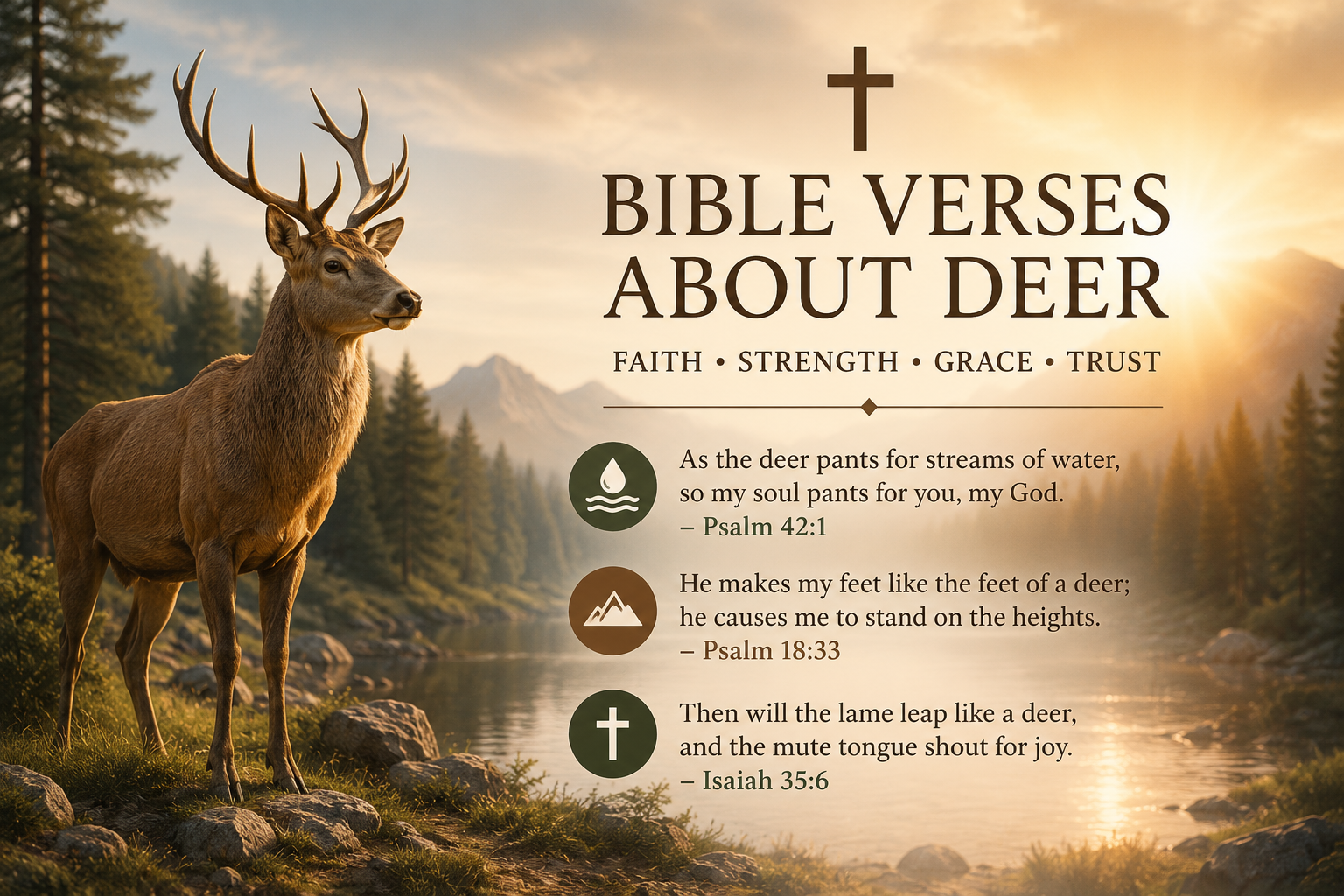Bible Verses About Deer: 10 Scriptures Every Christian Should Know