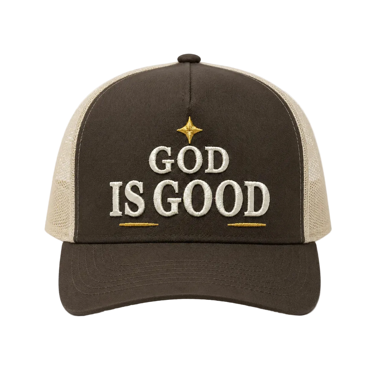 God Is Good Camo Snapback Hat – Christian Embroidered Faith Cap