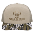 Stone/Khaki + Camo Brim