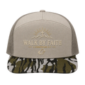 Stone/Khaki + Camo Brim