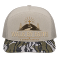 Stone/Khaki + Camo Brim