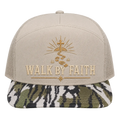 Stone/Khaki + Camo Brim