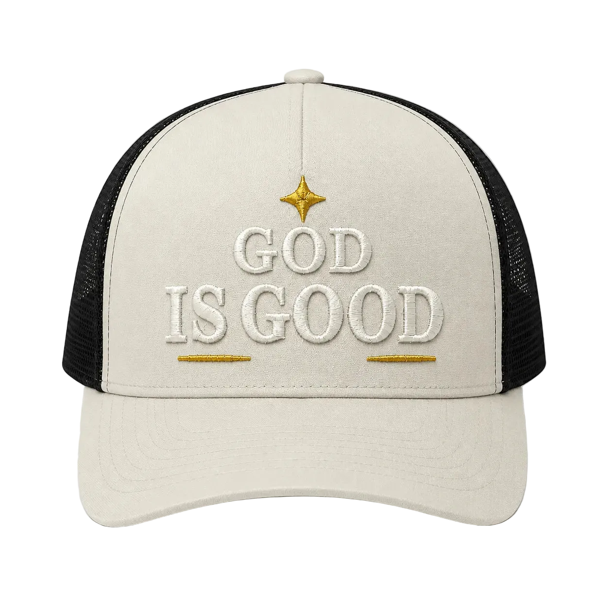God Is Good Camo Snapback Hat – Christian Embroidered Faith Cap