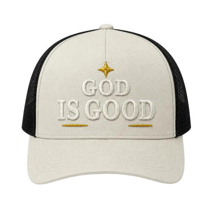 God Is Good Camo Snapback Hat – Christian Embroidered Faith Cap